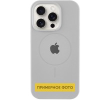 Чохол Silicone Case Full Protective (AA) with MagSafe для Apple iPhone 14 Plus (6.7") Сірий / Light Grey