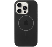 Чохол Silicone Case Full Protective (AA) with MagSafe для Apple iPhone 14 Pro Max (6.7") Чорний / Black