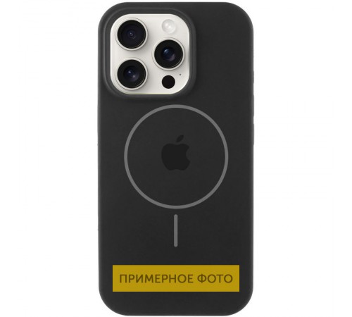 Чохол Silicone Case Full Protective (AA) with MagSafe для Apple iPhone 15 Plus (6.7") Чорний / Black Чохол Silicone Case Full Protective (AA) with MagSafe для Apple iPhone 15 Plus (6.7") Чорний / Black