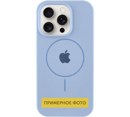 Чохол Silicone Case Full Protective (AA) with MagSafe для Apple iPhone 15 Plus (6.7") Блакитний / Lilac Blue Чохол Silicone Case Full Protective (AA) with MagSafe для Apple iPhone 15 Plus (6.7") Блакитний / Lilac Blue