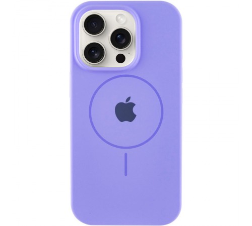 Чохол Silicone Case Full Protective (AA) with MagSafe для Apple iPhone 16 Pro Max (6.9") Бузковий / Lilac Чохол Silicone Case Full Protective (AA) with MagSafe для Apple iPhone 16 Pro Max (6.9") Бузковий / Lilac