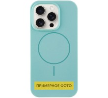 Чохол Silicone Case Full Protective (AA) NO LOGO with MagSafe для Apple iPhone 11 (6.1") Бірюзовий / Marine Green