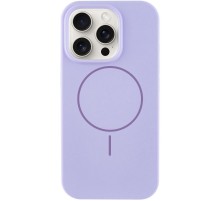 Чохол Silicone Case Full Protective (AA) NO LOGO with MagSafe для Apple iPhone 12 Pro / 12 (6.1") Бузковий / Dasheen