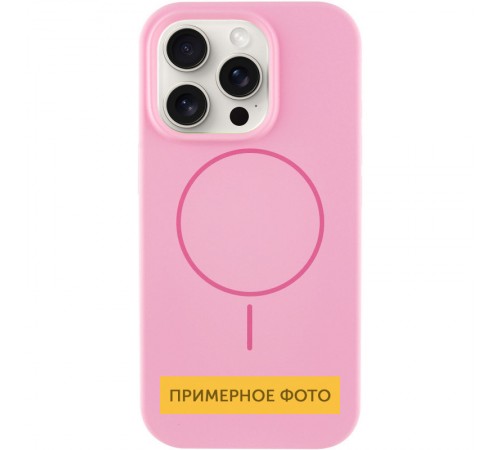 Чохол Silicone Case Full Protective (AA) NO LOGO with MagSafe для Apple iPhone 13 (6.1") Рожевий / Light pink Чохол Silicone Case Full Protective (AA) NO LOGO with MagSafe для Apple iPhone 13 (6.1") Рожевий / Light pink