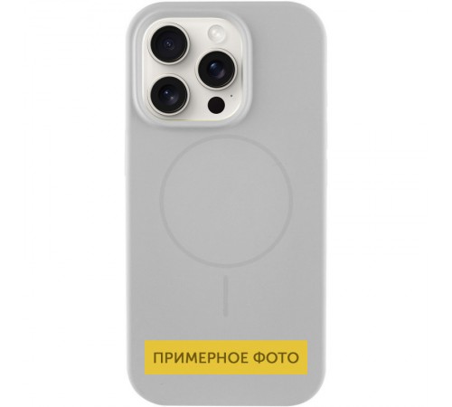 Чохол Silicone Case Full Protective (AA) NO LOGO with MagSafe для Apple iPhone 13 (6.1") Сірий / Light Grey Чохол Silicone Case Full Protective (AA) NO LOGO with MagSafe для Apple iPhone 13 (6.1") Сірий / Light Grey