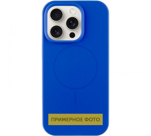 Чохол Silicone Case Full Protective (AA) NO LOGO with MagSafe для Apple iPhone 13 (6.1") Синій / Capri Blue Чохол Silicone Case Full Protective (AA) NO LOGO with MagSafe для Apple iPhone 13 (6.1") Синій / Capri Blue