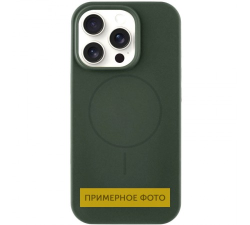 Чохол Silicone Case Full Protective (AA) NO LOGO with MagSafe для Apple iPhone 13 (6.1") Зелений / Cyprus Green Чохол Silicone Case Full Protective (AA) NO LOGO with MagSafe для Apple iPhone 13 (6.1") Зелений / Cyprus Green