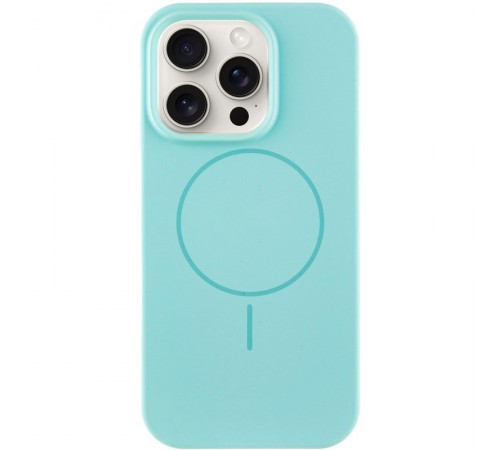 Чохол Silicone Case Full Protective (AA) NO LOGO with MagSafe для Apple iPhone 13 Pro (6.1") Бірюзовий / Light Turquoise Чохол Silicone Case Full Protective (AA) NO LOGO with MagSafe для Apple iPhone 13 Pro (6.1") Бірюзовий / Light Turquoise