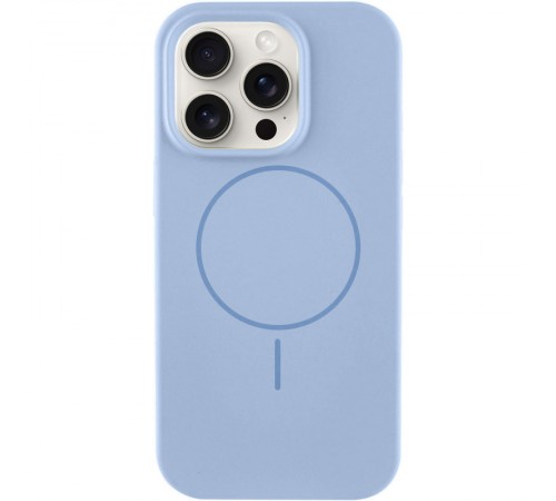 Чохол Silicone Case Full Protective (AA) NO LOGO with MagSafe для Apple iPhone 13 Pro (6.1") Блакитний / Lilac Blue Чохол Silicone Case Full Protective (AA) NO LOGO with MagSafe для Apple iPhone 13 Pro (6.1") Блакитний / Lilac Blue