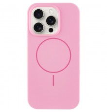 Чохол Silicone Case Full Protective (AA) NO LOGO with MagSafe для Apple iPhone 13 Pro (6.1") Рожевий / Light pink