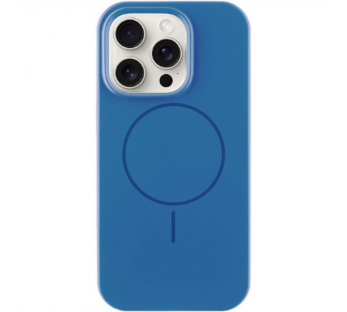 Чохол Silicone Case Full Protective (AA) NO LOGO with MagSafe для Apple iPhone 13 Pro (6.1") Синій / Denim Blue Чохол Silicone Case Full Protective (AA) NO LOGO with MagSafe для Apple iPhone 13 Pro (6.1") Синій / Denim Blue