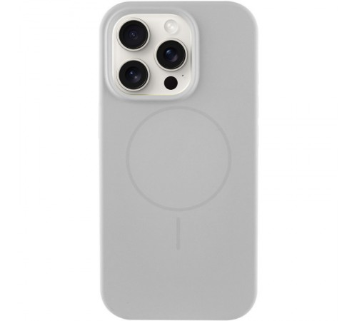 Чохол Silicone Case Full Protective (AA) NO LOGO with MagSafe для Apple iPhone 13 Pro Max (6.7") Сірий / Light Grey Чохол Silicone Case Full Protective (AA) NO LOGO with MagSafe для Apple iPhone 13 Pro Max (6.7") Сірий / Light Grey