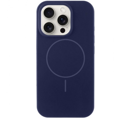 Чохол Silicone Case Full Protective (AA) NO LOGO with MagSafe для Apple iPhone 13 Pro Max (6.7") Темно-синій / Midnight blue Чохол Silicone Case Full Protective (AA) NO LOGO with MagSafe для Apple iPhone 13 Pro Max (6.7") Темно-синій / Midnight blue