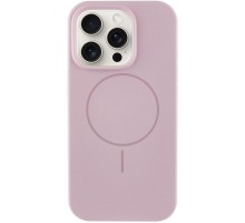 Чохол Silicone Case Full Protective (AA) NO LOGO with MagSafe для Apple iPhone 14 Pro (6.1") Рожевий / Pink Sand