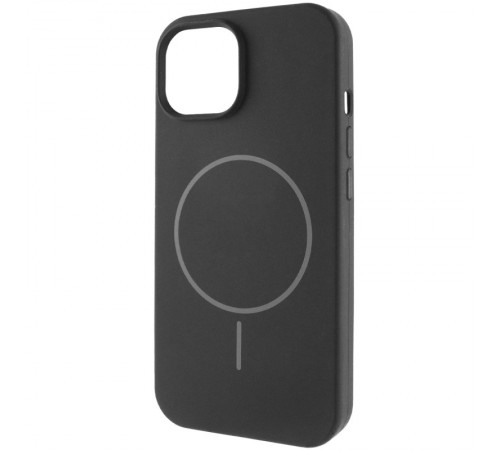 Чохол Silk Full Protective (AA) NO LOGO with Magnetic Fit для Apple iPhone 15 (6.1") Чорний / Black
