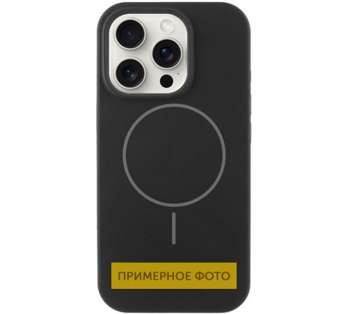 Чохол Silk Full Protective (AA) NO LOGO with Magnetic Fit для Apple iPhone 16 (6.1") Чорний / Black