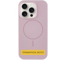 Чохол Silicone Case Full Protective (AA) NO LOGO with MagSafe для Apple iPhone 14 (6.1") Рожевий / Pink Sand