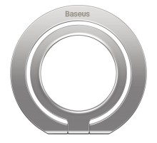 Тримач для телефону Baseus Halo Series Foldable Metal Ring (Single ring) (SUCH00001) Silver