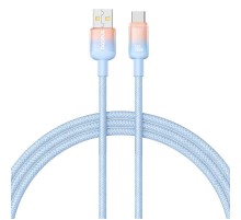 Дата кабель Baseus Discolor Series Fast Charging USB to Type-C 100W (1m) (P10374903) Galaxy Blue