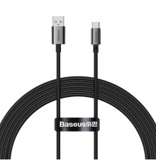 Дата кабель Baseus Superior Series Fast Charging USB to Type-C 100W (1m) (P10320102) Moon White