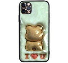 TPU+PC чохол Prisma Fluffie для Apple iPhone 11 Pro (5.8") Bear
