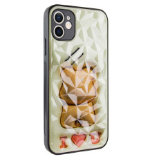 TPU+PC чохол Prisma Fluffie для Apple iPhone 12 (6.1") Bear