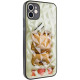 TPU+PC чохол Prisma Fluffie для Apple iPhone 12 (6.1") Bear