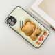 TPU+PC чохол Prisma Fluffie для Apple iPhone 12 (6.1") Bear