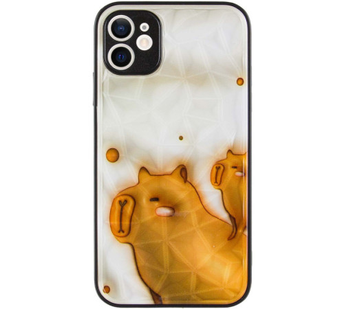 TPU+PC чохол Prisma Fluffie для Apple iPhone 12 (6.1") Capybara