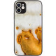 TPU+PC чохол Prisma Fluffie для Apple iPhone 12 (6.1") Capybara