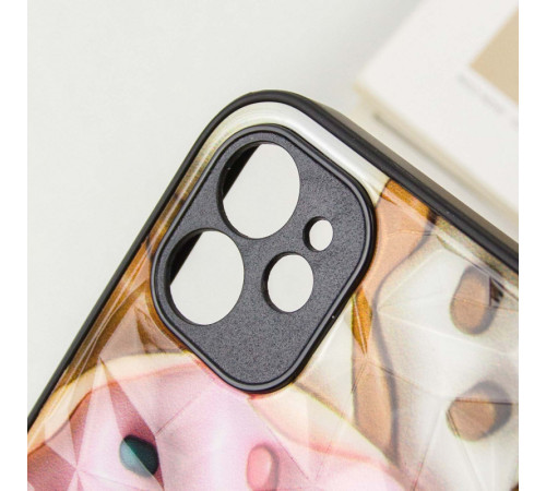 TPU+PC чохол Prisma Fluffie для Apple iPhone 12 (6.1") Donut