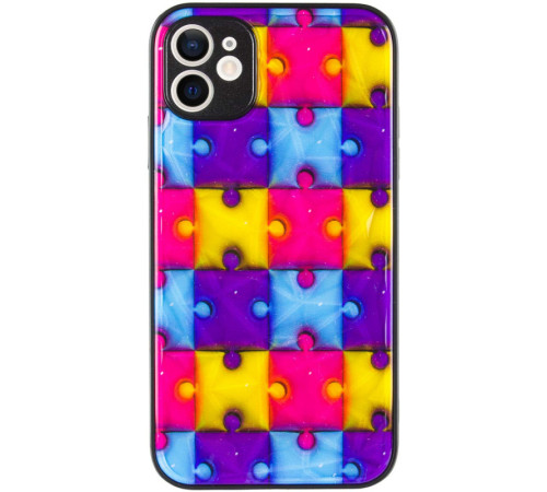 TPU+PC чохол Prisma Fluffie для Apple iPhone 12 (6.1") Puzzle