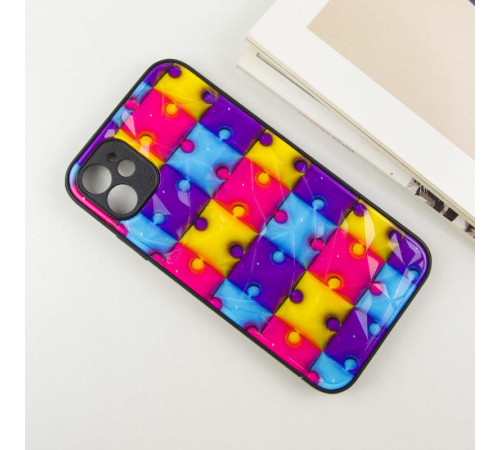 TPU+PC чохол Prisma Fluffie для Apple iPhone 12 (6.1") Puzzle
