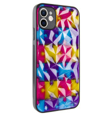 TPU+PC чохол Prisma Fluffie для Apple iPhone 12 (6.1") Puzzle