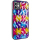 TPU+PC чохол Prisma Fluffie для Apple iPhone 12 (6.1") Puzzle