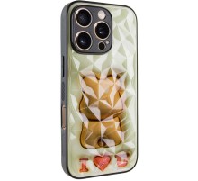 TPU+PC чохол Prisma Fluffie для Apple iPhone 16 Pro (6.3") Bear