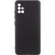 Чохол TPU GETMAN Liquid Silk Full Camera для Samsung Galaxy A71 Чорний / Black