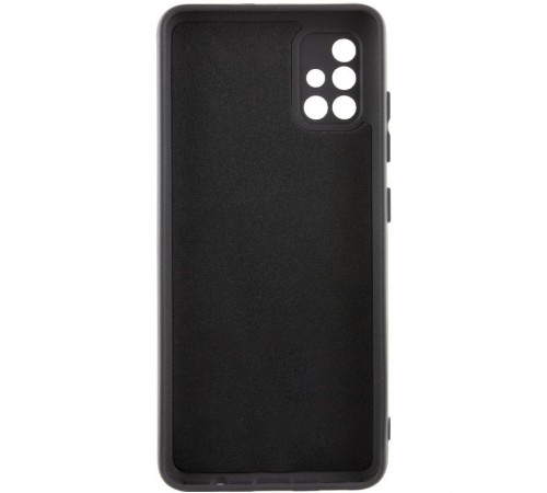 Чохол TPU GETMAN Liquid Silk Full Camera для Samsung Galaxy A71 Чорний / Black Чохол TPU GETMAN Liquid Silk Full Camera для Samsung Galaxy A71 Чорний / Black