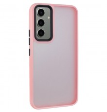 Чохол TPU+PC Lyon Frosted для Samsung Galaxy S25 / S24 Pink