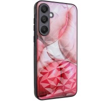 TPU+PC чохол Prisma BubbleGum для Samsung Galaxy A56 5G 3D Pink
