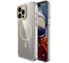Чохол TPU Space Case Apex with MagSafe для Apple iPhone 13 Pro / 14 Pro (6.1") Gold