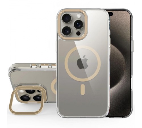 Чохол TPU Space Case Apex with MagSafe для Apple iPhone 16 Pro Max (6.9") Gold Чохол TPU Space Case Apex with MagSafe для Apple iPhone 16 Pro Max (6.9") Gold