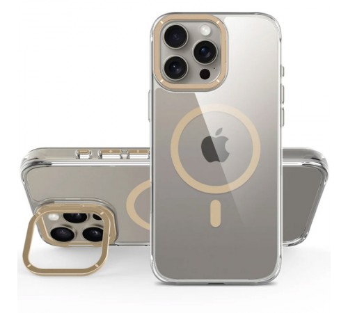 Чохол TPU Space Case Apex with MagSafe для Apple iPhone 16 Pro Max (6.9") Gold Чохол TPU Space Case Apex with MagSafe для Apple iPhone 16 Pro Max (6.9") Gold