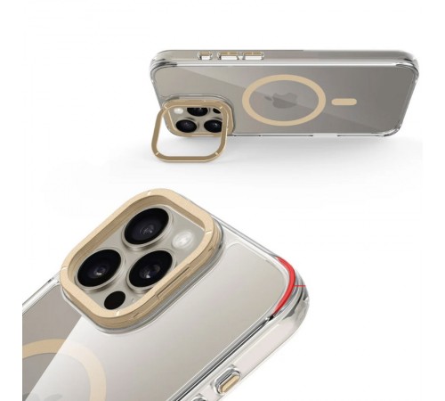 Чохол TPU Space Case Apex with MagSafe для Apple iPhone 16 Pro Max (6.9") Gold Чохол TPU Space Case Apex with MagSafe для Apple iPhone 16 Pro Max (6.9") Gold