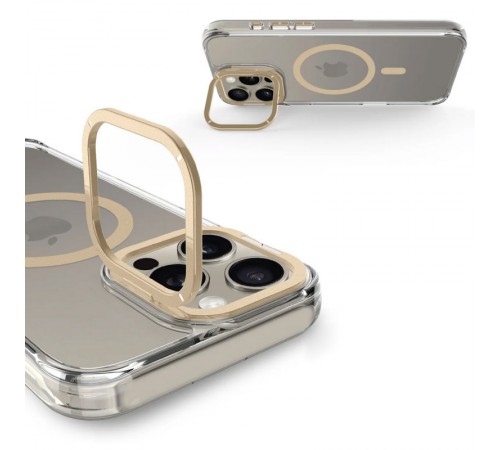 Чохол TPU Space Case Apex with MagSafe для Apple iPhone 16 Pro Max (6.9") Gold Чохол TPU Space Case Apex with MagSafe для Apple iPhone 16 Pro Max (6.9") Gold