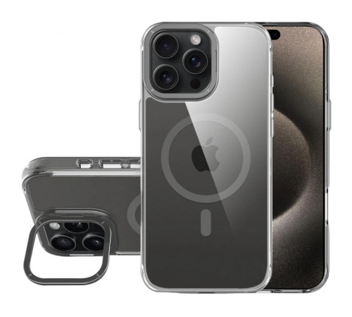 Чохол TPU Space Case Apex with MagSafe для Apple iPhone 16 Pro Max (6.9") Grey Чохол TPU Space Case Apex with MagSafe для Apple iPhone 16 Pro Max (6.9") Grey