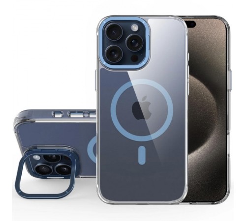 Чохол TPU Space Case Apex with MagSafe для Apple iPhone 16 Pro Max (6.9") Navy Blue Чохол TPU Space Case Apex with MagSafe для Apple iPhone 16 Pro Max (6.9") Navy Blue
