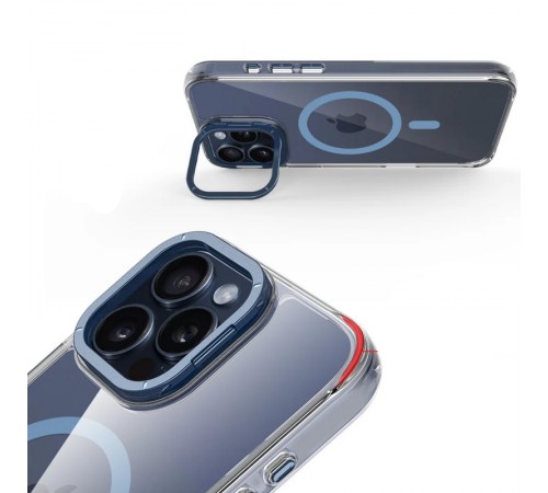 Чохол TPU Space Case Apex with MagSafe для Apple iPhone 16 Pro Max (6.9") Navy Blue Чохол TPU Space Case Apex with MagSafe для Apple iPhone 16 Pro Max (6.9") Navy Blue