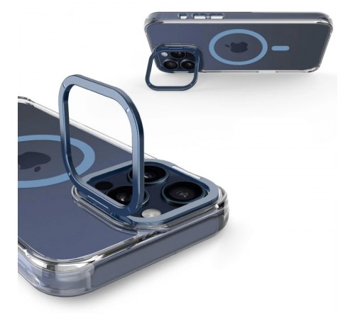 Чохол TPU Space Case Apex with MagSafe для Apple iPhone 16 Pro Max (6.9") Navy Blue Чохол TPU Space Case Apex with MagSafe для Apple iPhone 16 Pro Max (6.9") Navy Blue