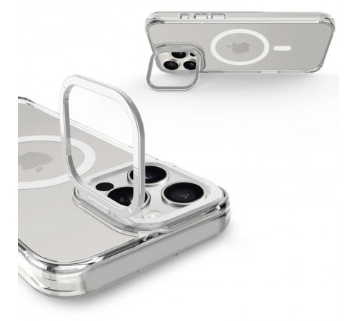 Чохол TPU Space Case Apex with MagSafe для Apple iPhone 16 Pro Max (6.9") Silver Чохол TPU Space Case Apex with MagSafe для Apple iPhone 16 Pro Max (6.9") Silver